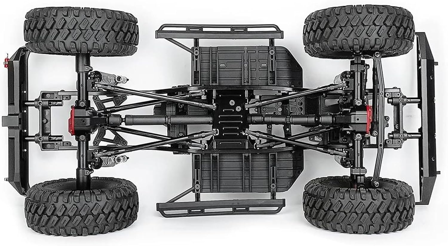 メタルフロントとリアアクスルシャフト に適合するSCX10 II ため 90046